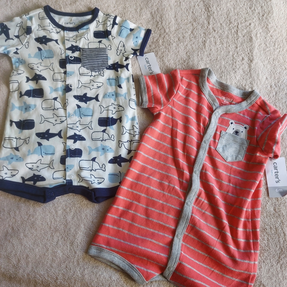 Carters baby boy set size 6 months NWT - Picture 4 of 7